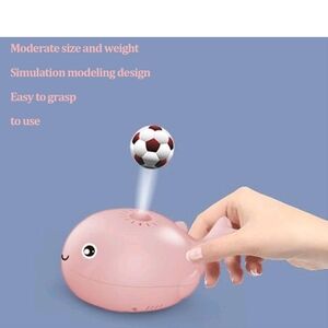 Pink Whale Feline Toy - USB Charging